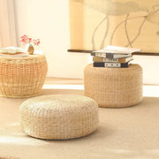 Rattan-Pouf Rattan Deko