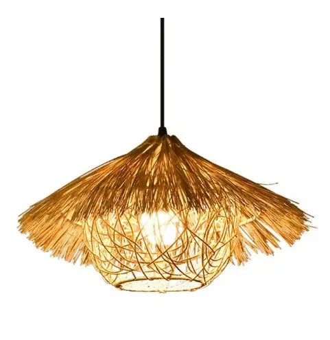 Soleïa Rattan Pendelleuchte - Rattan Deko