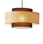 Minimalistisches Rattan-Pendelleuchte - Rattan Deko
