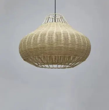 Chinesischer Loft-Stil Rattan-Hängeleuchte Rattan Deko