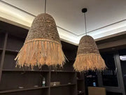 Böhmischer Hut Rattan-Hängeleuchte Rattan Deko