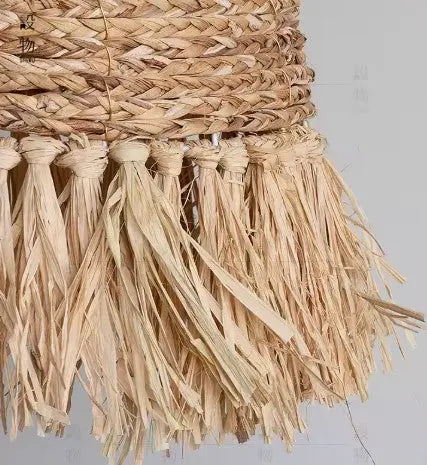 Böhmischer Hut Rattan-Hängeleuchte Rattan Deko