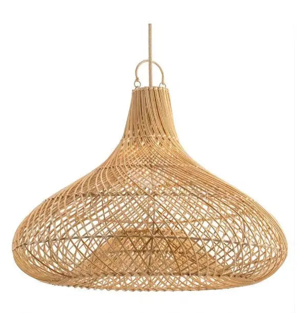 Rattan-Hängeleuchte Rattan Deko