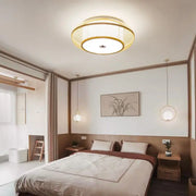 Rattan-Deckenleuchte Schlafzimmer | NEIL - Rattan Deko