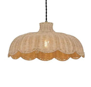 Rattanhängelampe Aléa Rattan Deko