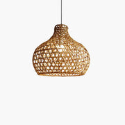 Geflochtene Rattan-Hängeleuchte | NOAH - Rattan Deko