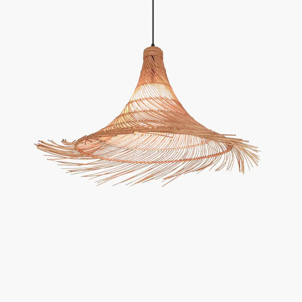 Rattanhängeleuchte Esszimmer Rattan Deko