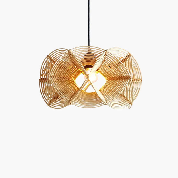 Trendig Rattan-Hängeleuchte | SOLEIL INTERTROPICAL - Rattan Deko
