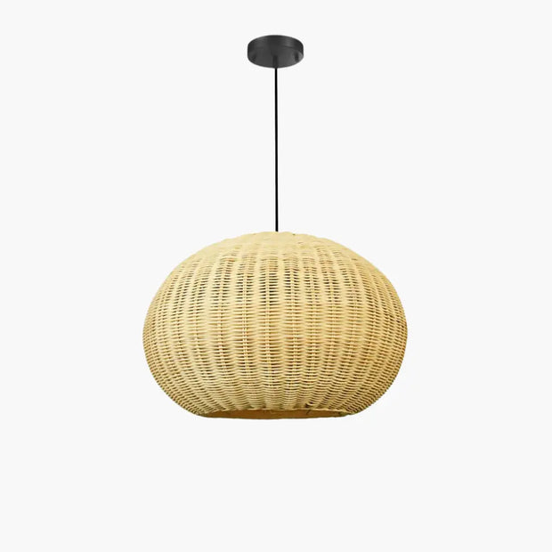 Solea Hängelampe aus Weidengeflecht Rattan Deko