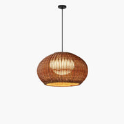 Hängelampe Rattan Außen | RADIEUSE - Rattan Deko