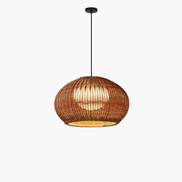 Hängelampe Rattan Außen | RADIEUSE - Rattan Deko