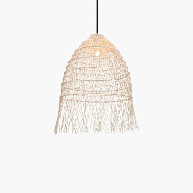 Fein Rattan Pendelleuchte | Sanfte Brise - Rattan Deko