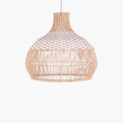 Skandinavische Rattan-Hängeleuchte | POLAIRE - Rattan Deko