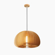 Holzpendelleuchte Rattan Deko