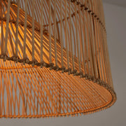 Rattan-Käfig-Pendelleuchte | KAPTILO - Rattan Deko