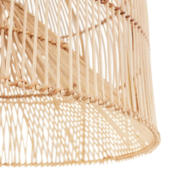 Rattan-Käfig-Pendelleuchte | KAPTILO - Rattan Deko