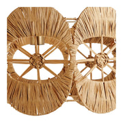 Originale Raphia Hängelampe | BAILA - Rattan Deko