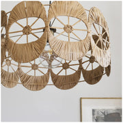 Originale Raphia Hängelampe | BAILA - Rattan Deko
