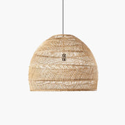 Geflochtene Rattan-Hängeleuchte Rattan Deko