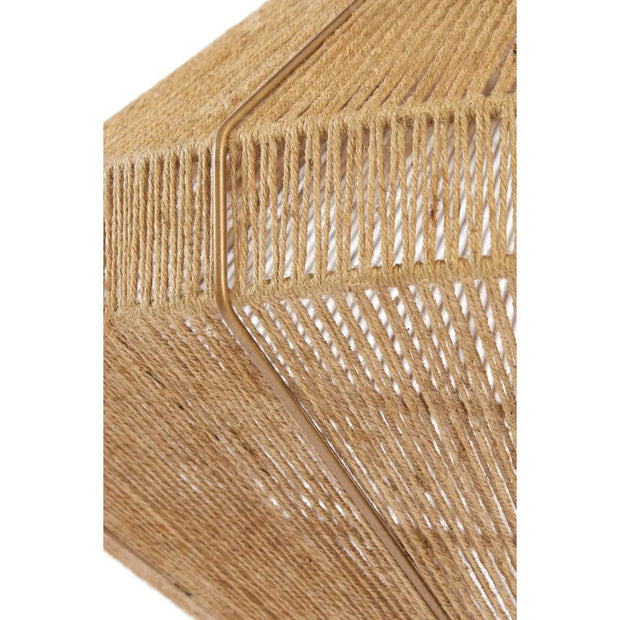 Hängelampe aus Jute | MALLOW - Rattan Deko