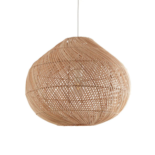Rattan Hängelampe Ø50 cm | DANKIA - Rattan Deko
