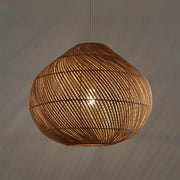 Rattan Hängelampe Ø50 cm | DANKIA - Rattan Deko