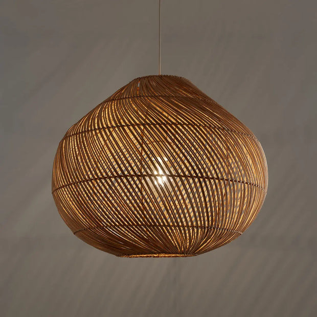 Rattan Hängelampe Ø50 cm | DANKIA - Rattan Deko