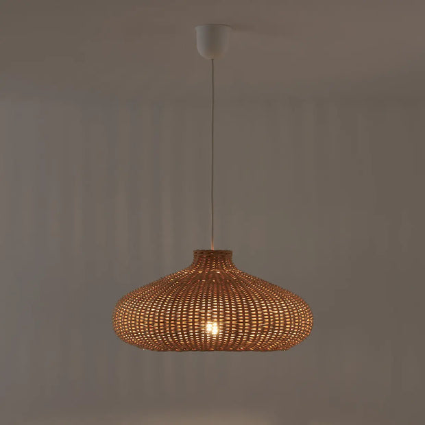 Rattan-Hängeleuchte Ø40 cm Rattan Deko
