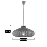 Rattan-Hängeleuchte Ø40 cm Rattan Deko