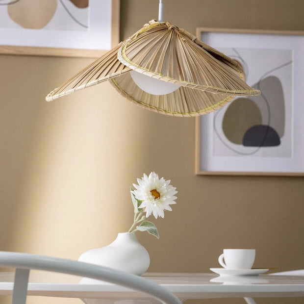 Rattan & Bambus Hängeleuchte | VOLUTE - Rattan Deko