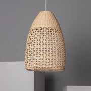 Vintage Rattan Hängeleuchte Rattan Deko