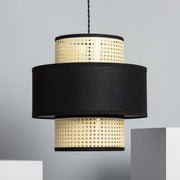 Rattan Hängeleuchte für Wohnzimmer Rattan Deko