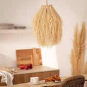 Rattan Stroh Pendelleuchte Rattan Deko