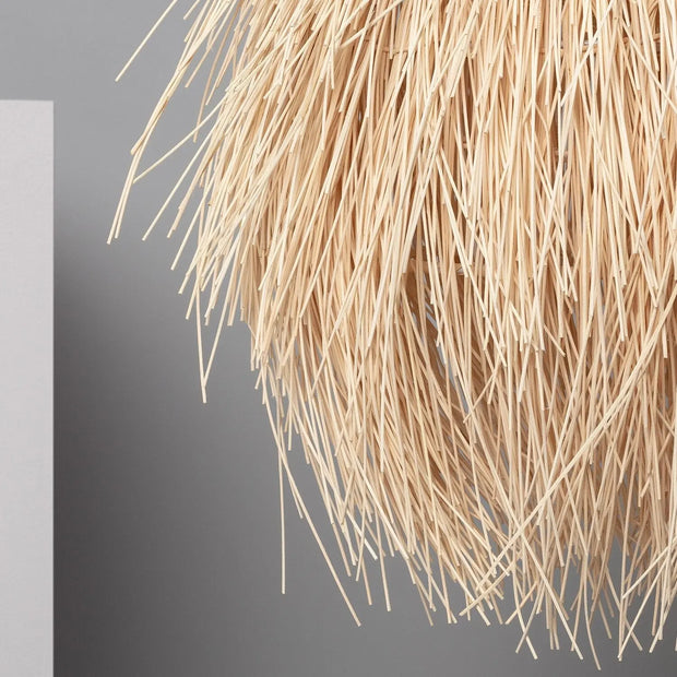 Rattan Stroh Pendelleuchte Rattan Deko