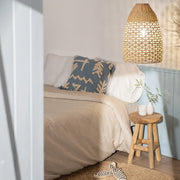 Vintage Rattan Hängeleuchte Rattan Deko