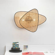 Moderne Rattan Wandlampe für stilvolle Beleuchtung Rattan Deko