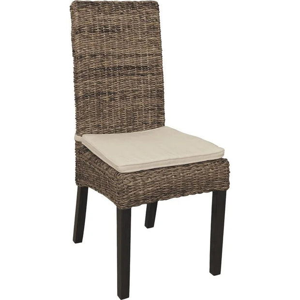 Geflochtene Rattanstuhl für Garten und Terrasse Rattan Deko