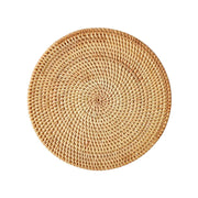 Dekorativer Untersetzer aus Rattan für jeden Tisch Rattan Deko