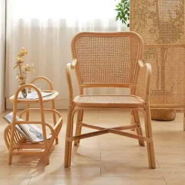 Chic Rattansessel für stilvolle Wohnräume - Rattan Deko