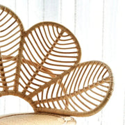 Leichter Rattan Sessel aus hellem Holz - Rattan Deko