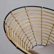 Moderner Rattan Sessel für stilvolles Wohnen - Rattan Deko