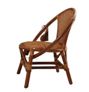 Bohémischer Minimalistischer Rattan Sessel - Rattan Deko