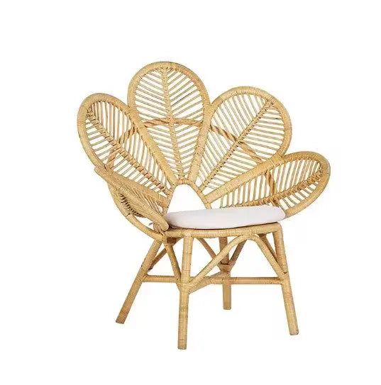 Rattan Sessel Fleur de Soleil für gemütliche Entspannung - Rattan Deko