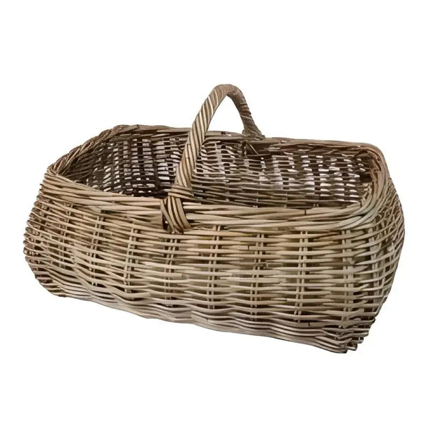 Natürlicher Rattan Korb für stilvolle Aufbewahrung - Rattan Deko