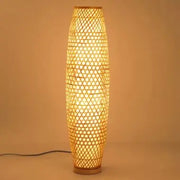 Lampadaire en rotin design vase pour intérieur moderne Rattan Deko