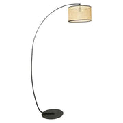 Cannage Stehlampe im modernen Design - Rattan Deko