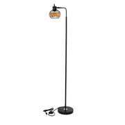 Rotin Inox Lampadaire für modernes Wohndesign - Rattan Deko