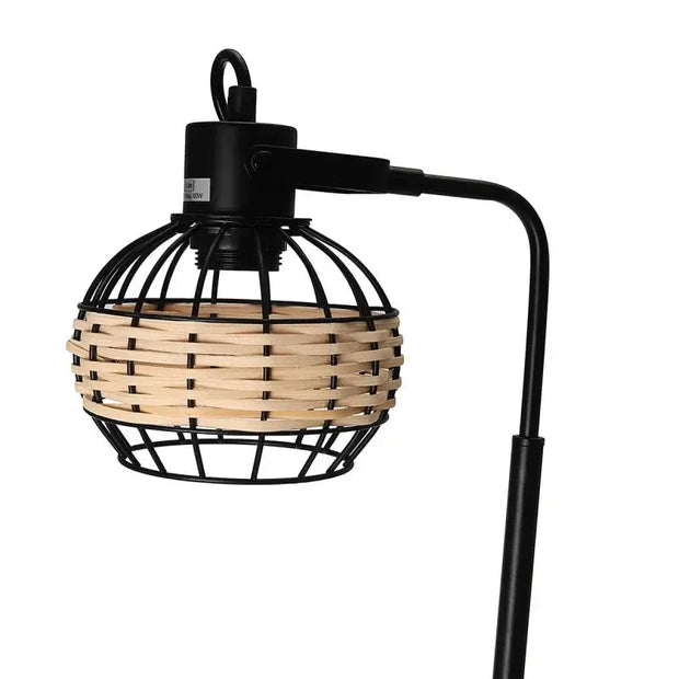 Rotin Inox Lampadaire für modernes Wohndesign - Rattan Deko