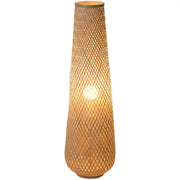 Rattan Stehlampe handgefertigt im Boho-Stil - Rattan Deko