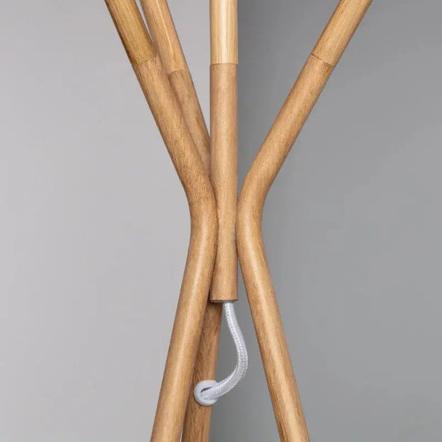 Lampadaire aus Rattan im modernen Design Rattan Deko